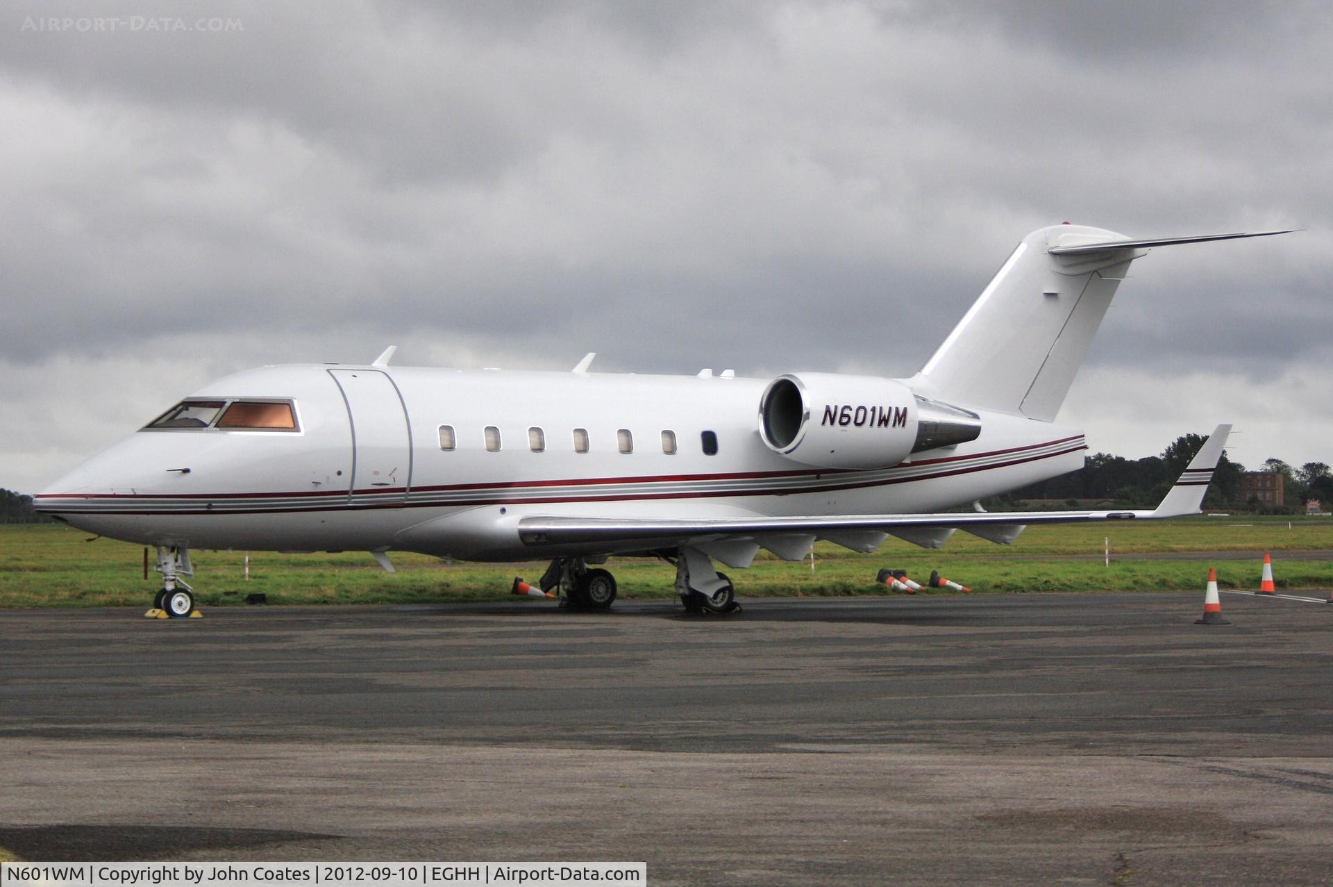 N601WM, 1987 Canadair Challenger 601-3A (CL-600-2B16) C/N 5026, At Sigs