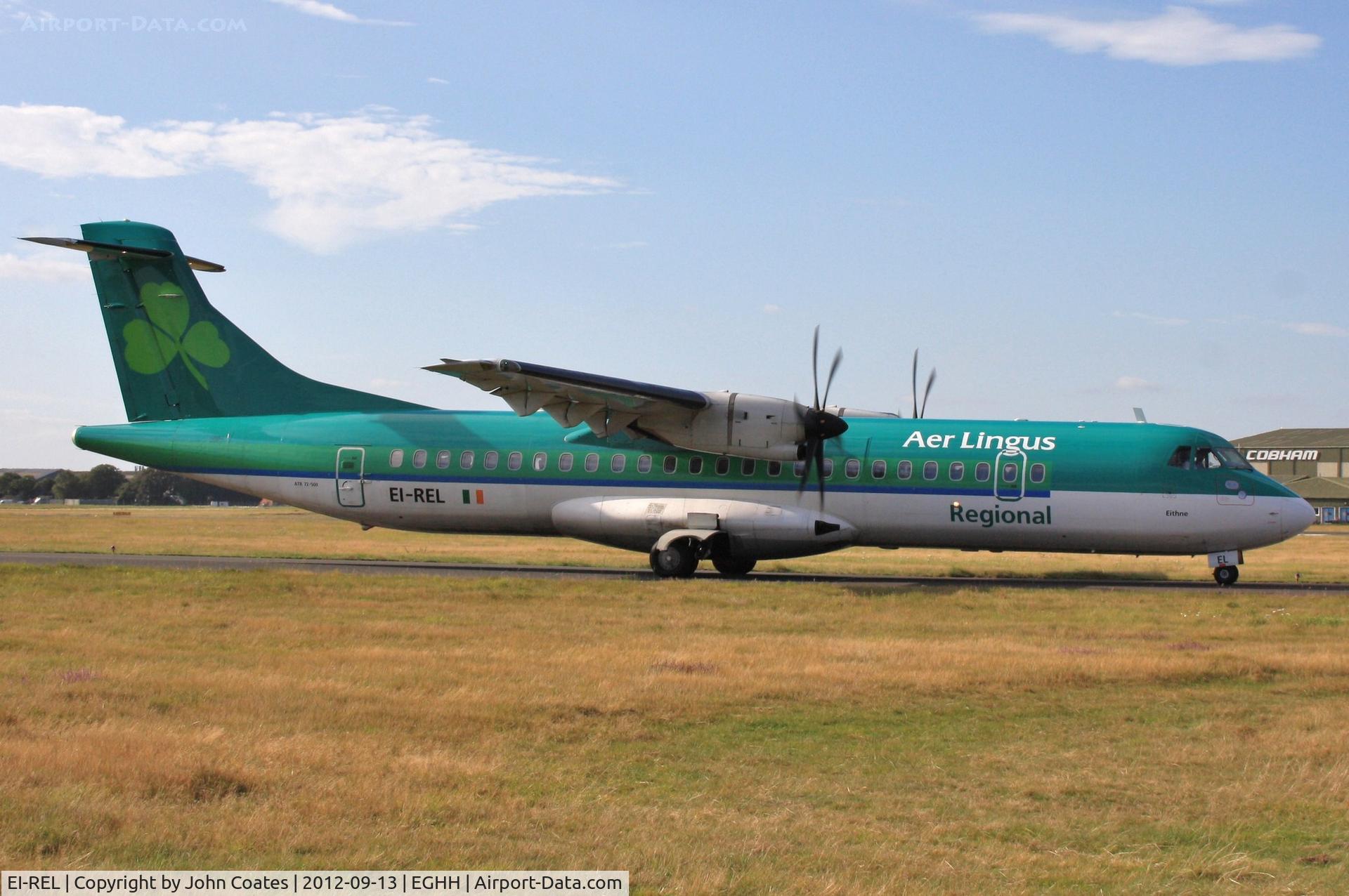 EI-REL, 2007 ATR 72-212A C/N 748, Taxiing