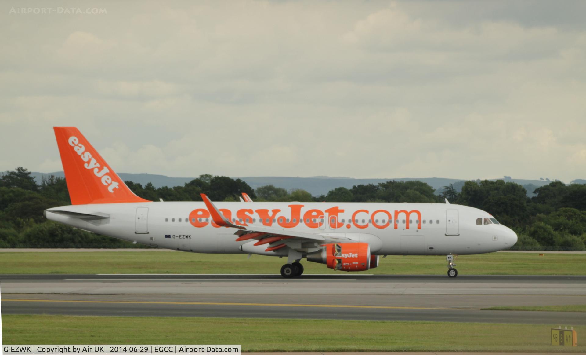 G-EZWK, 2013 Airbus A320-214 C/N 5688, First Visit