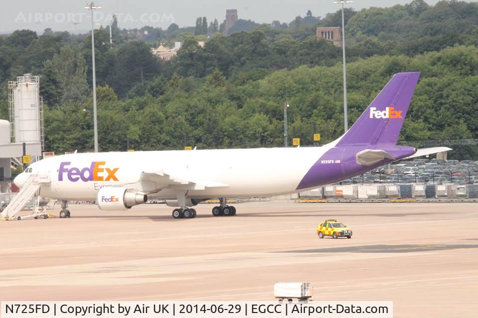 N725FD, 1990 Airbus A300B4-622R C/N 572, In For Re Spray