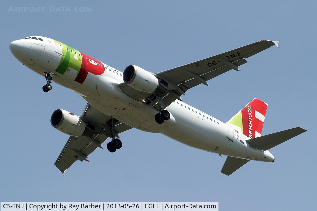 CS-TNJ, 2000 Airbus A320-214 C/N 1181, Airbus A320-214 [1181] (TAP Portugal) Home~G 26/05/2013. On approach 27R.
