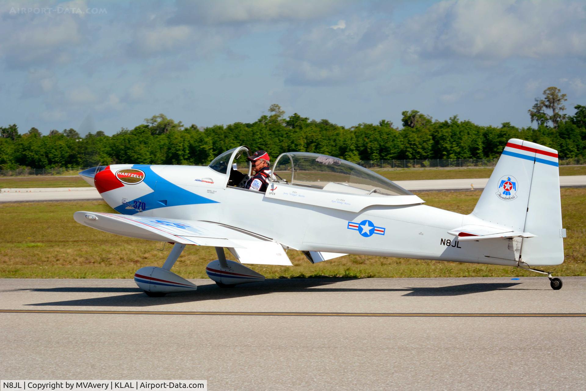 N8JL, 2001 Vans RV-8 C/N 81324, 2014 Sun n Fun Parade of Planes