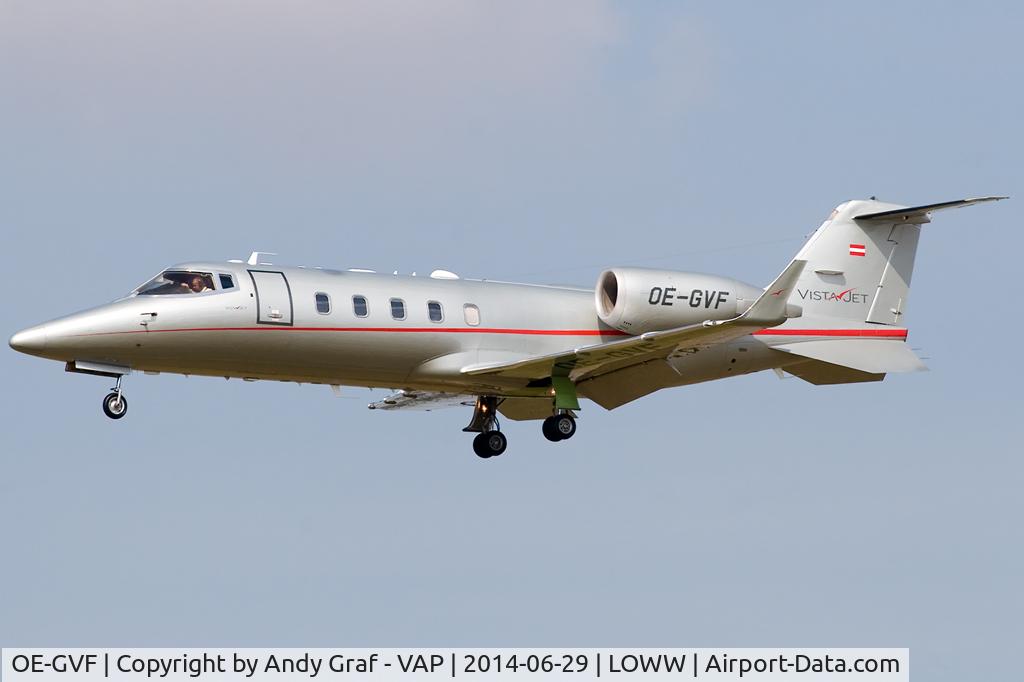 OE-GVF, 2011 Learjet 60XR C/N 60-401, Vistajet Learjet60