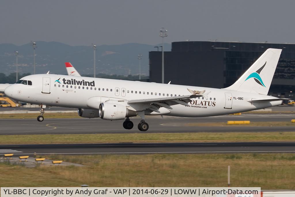 YL-BBC, 1990 Airbus A320-211 C/N 142, Tailwind A320
