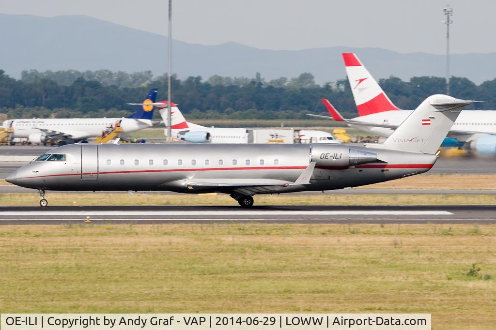 OE-ILI, 2005 Bombardier Challenger 850 (CL-600-2B19) C/N 8048, Vistajet CRJ