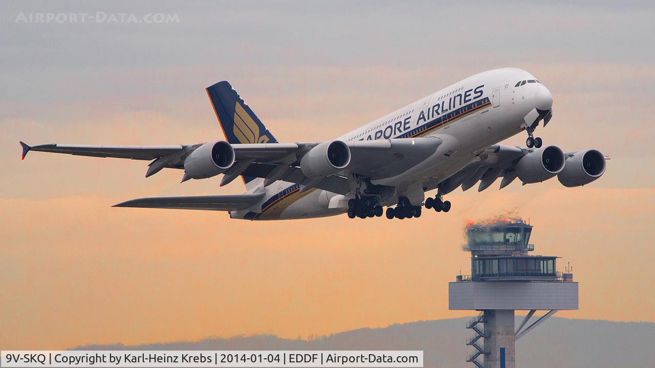 9V-SKQ, 2011 Airbus A380-841 C/N 079, Singapore Airlines
