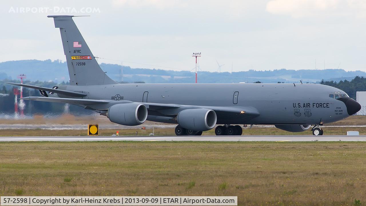 57-2598, 1957 Boeing KC-135R Stratotanker C/N 17734, US Air Force