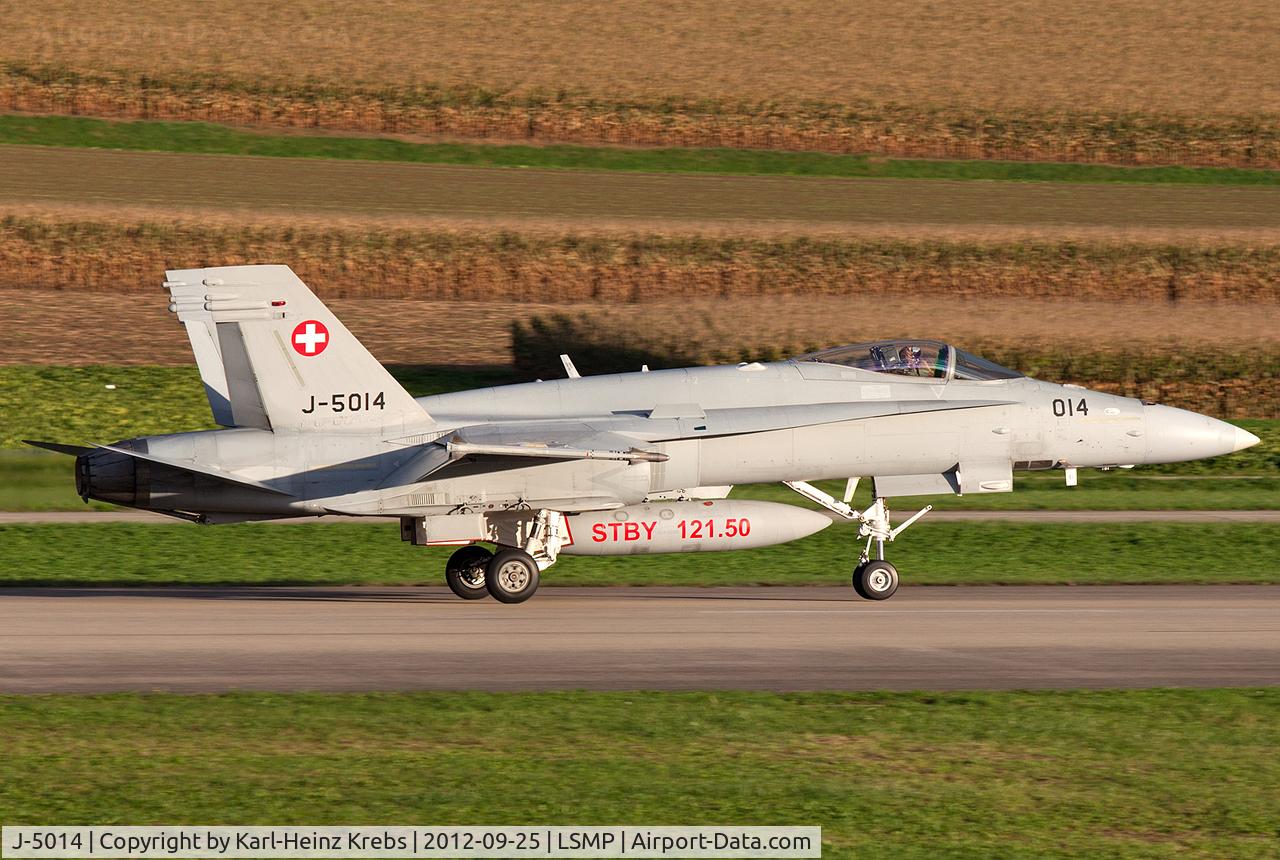 J-5014, McDonnell Douglas F/A-18C Hornet C/N 1359, Swiss Air Force
