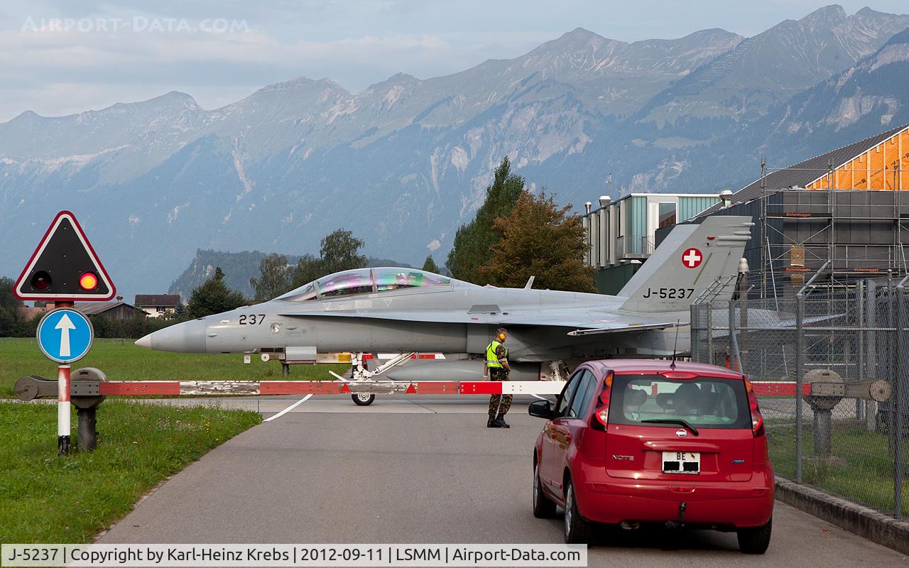J-5237, McDonnell Douglas F/A-18D Hornet C/N 1339, Swiss Air Force