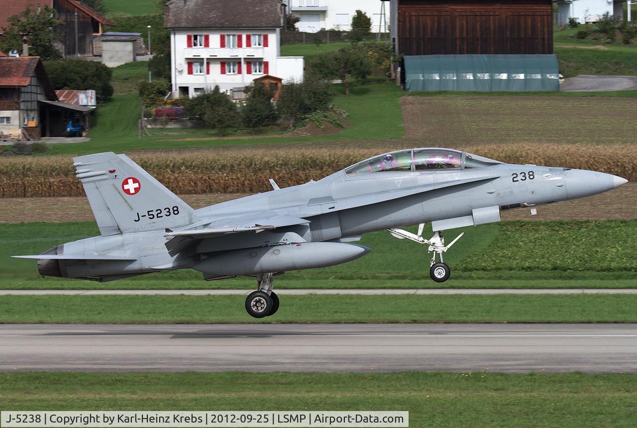 J-5238, McDonnell Douglas F/A-18D Hornet C/N 1349/SFD008, Swiss Air Force