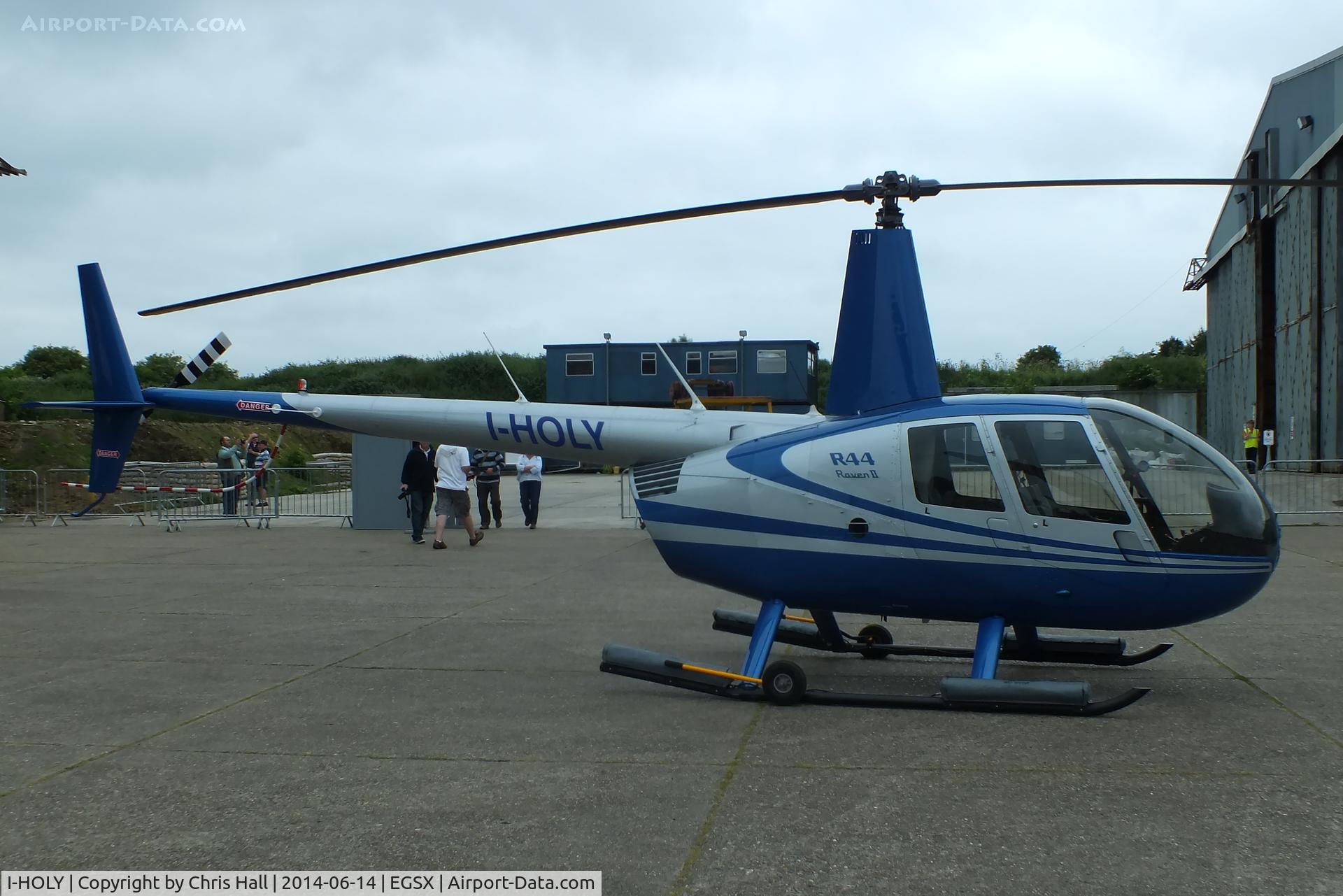 I-HOLY, 2009 Robinson R44  Raven II C/N 12580, at the Air Britain fly in