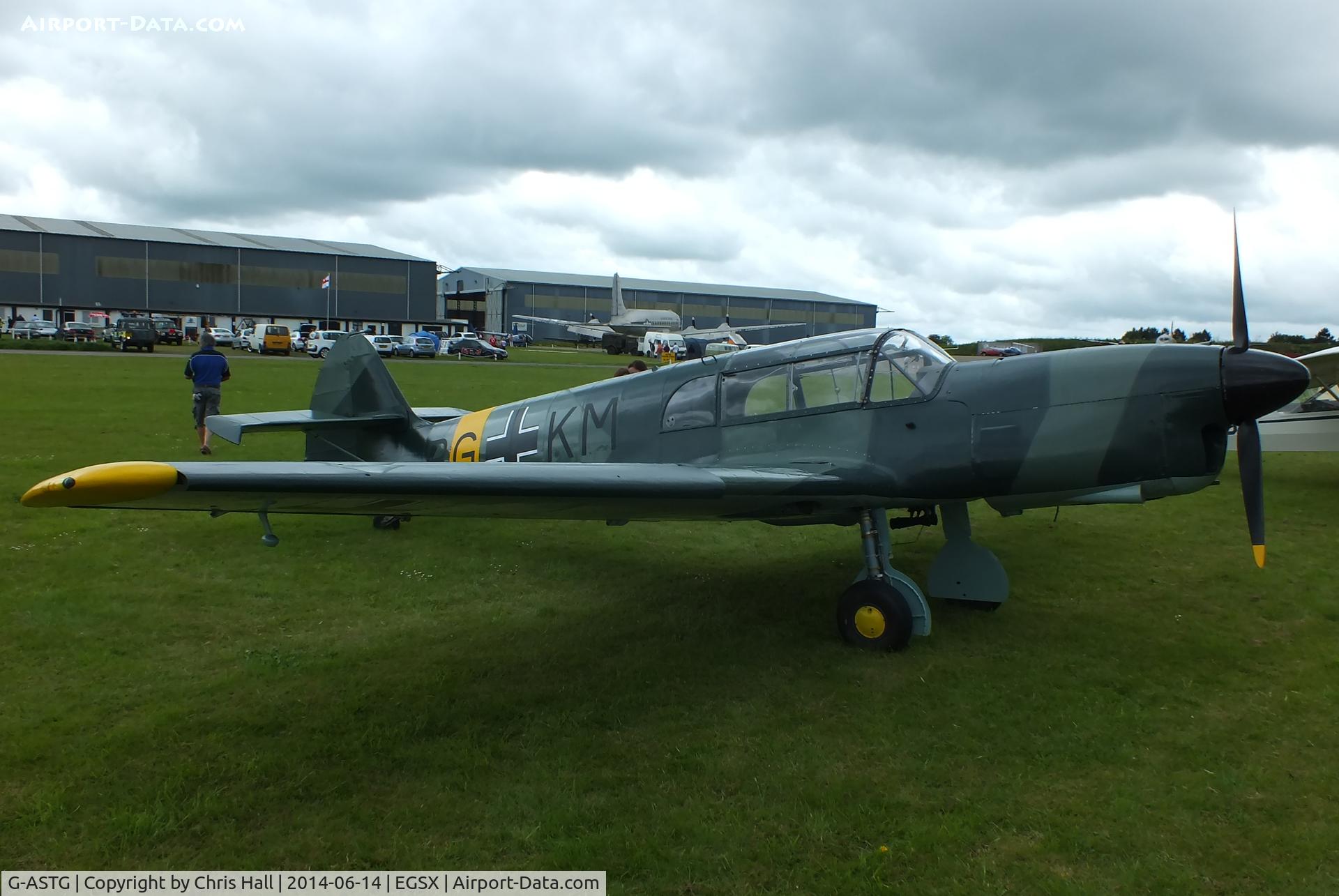 G-ASTG, 1945 Nord 1002 Pingouin II C/N 183, at the Air Britain fly in