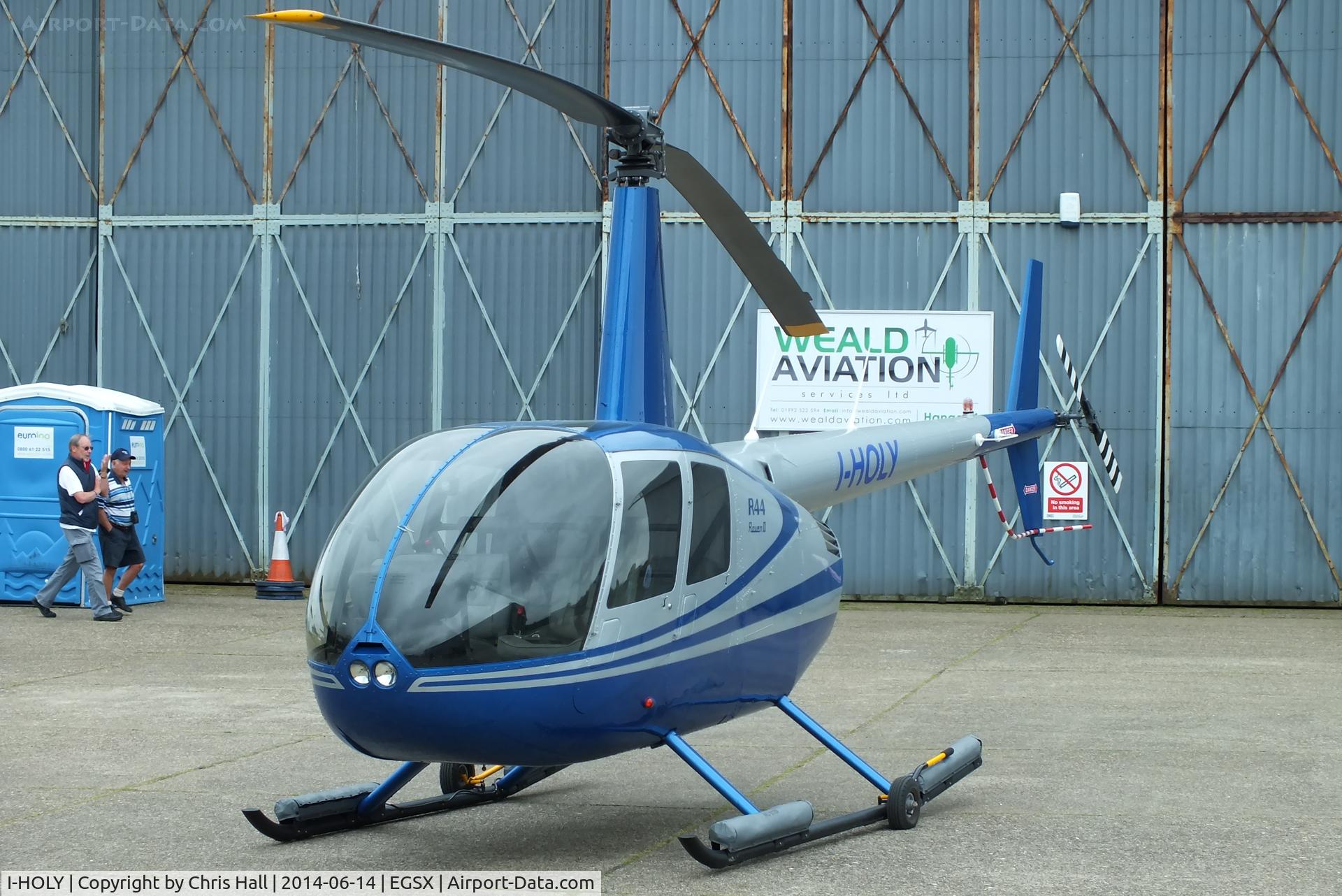 I-HOLY, 2009 Robinson R44  Raven II C/N 12580, at the Air Britain fly in