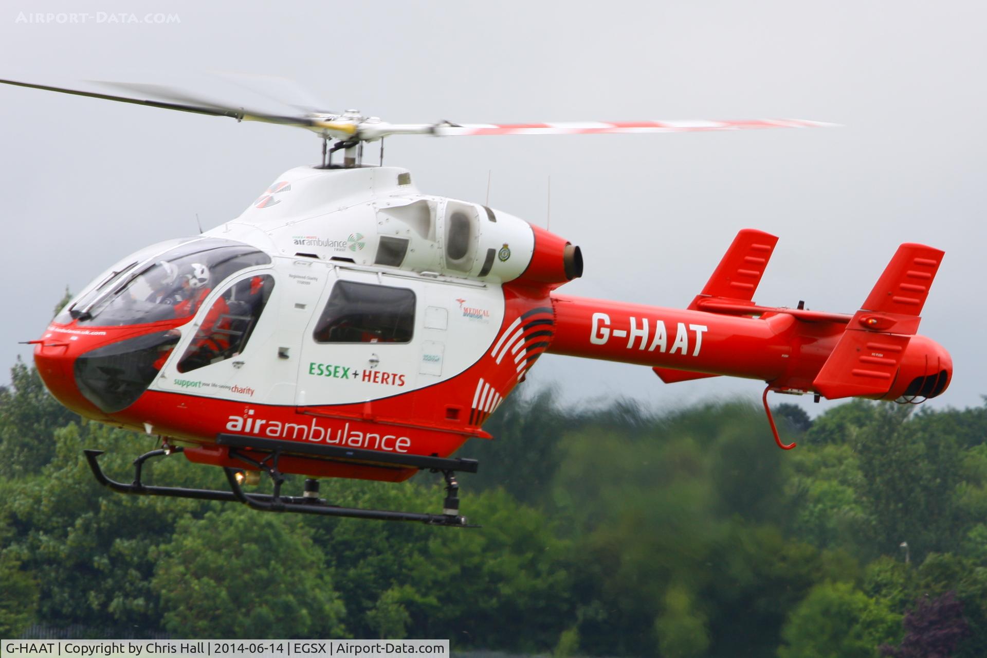 G-HAAT, 2000 McDonnell Douglas MD-900 Explorer C/N 900-00081, Hertfordshire & Essex Air Ambulance