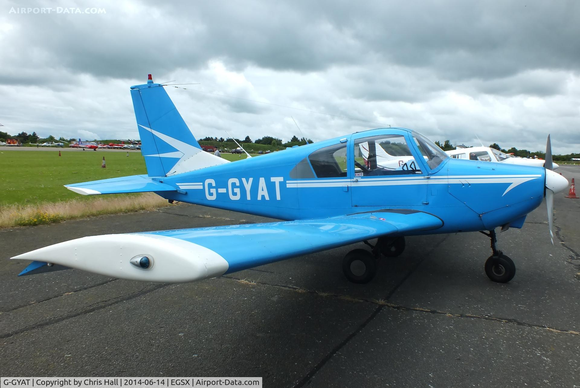 G-GYAT, 1966 Gardan GY-80-180 Horizon C/N 136, at the Air Britain fly in