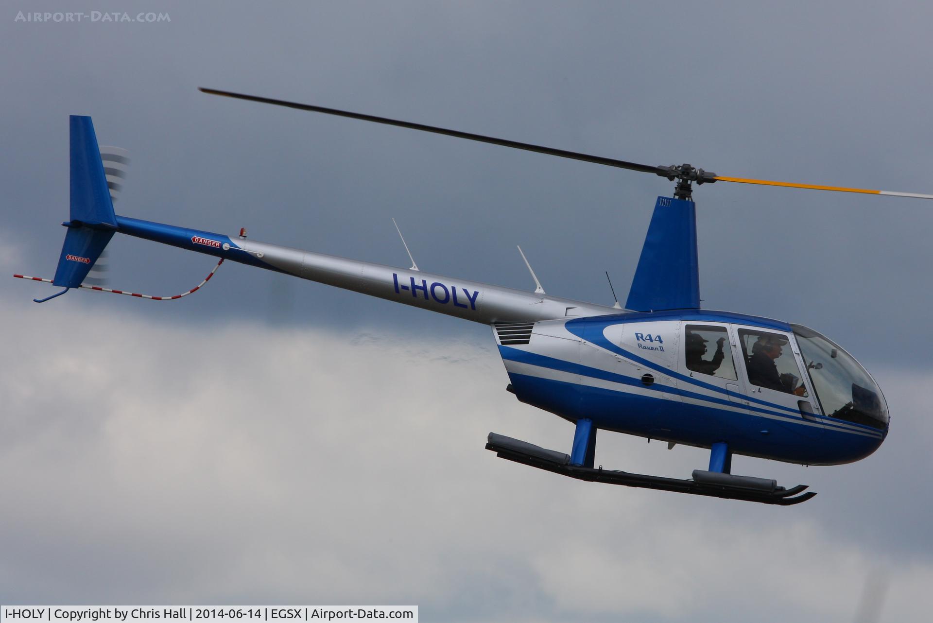 I-HOLY, 2009 Robinson R44  Raven II C/N 12580, at the Air Britain fly in