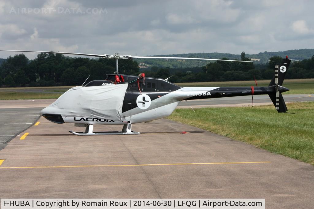 F-HUBA, 1988 Bell 206B JetRanger III C/N 3881, Parked