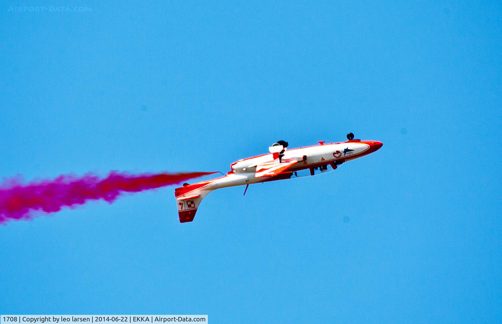 1708, PZL-Mielec TS-11 Iskra bis DF C/N 3H-1708, Karup Air Base 22.6.14