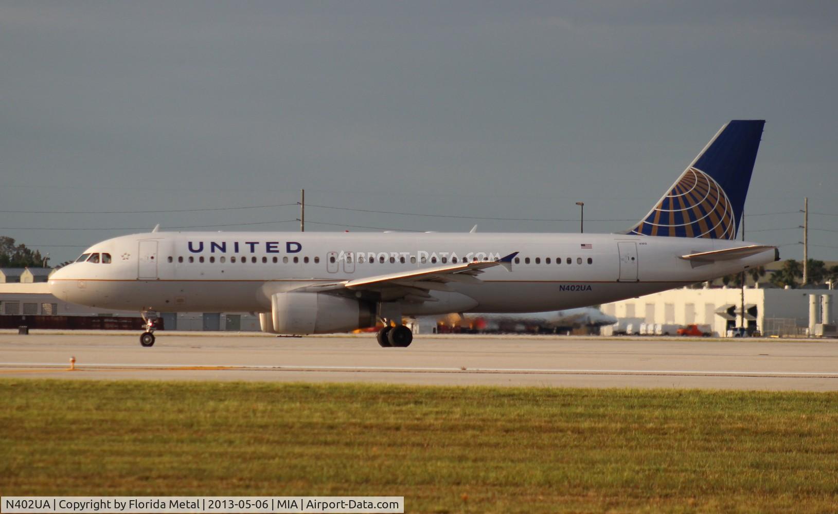 N402UA, 1993 Airbus A320-232 C/N 439, United A320