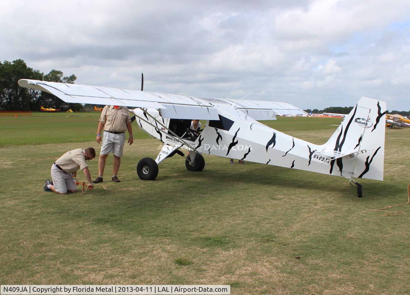 N409JA, 2013 Just Aircraft Highlander C/N JAESC0255, Just Aircraft Highlander