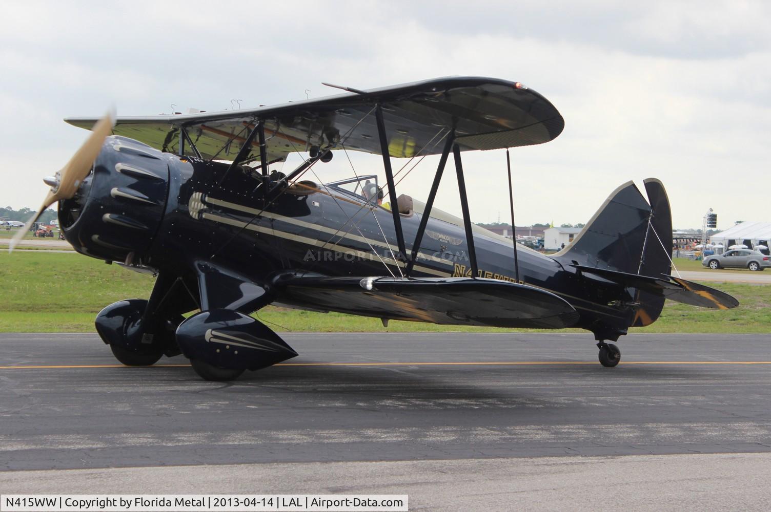 N415WW, Waco YMF-F5C C/N F5C-8-126, Waco YMF-F5C