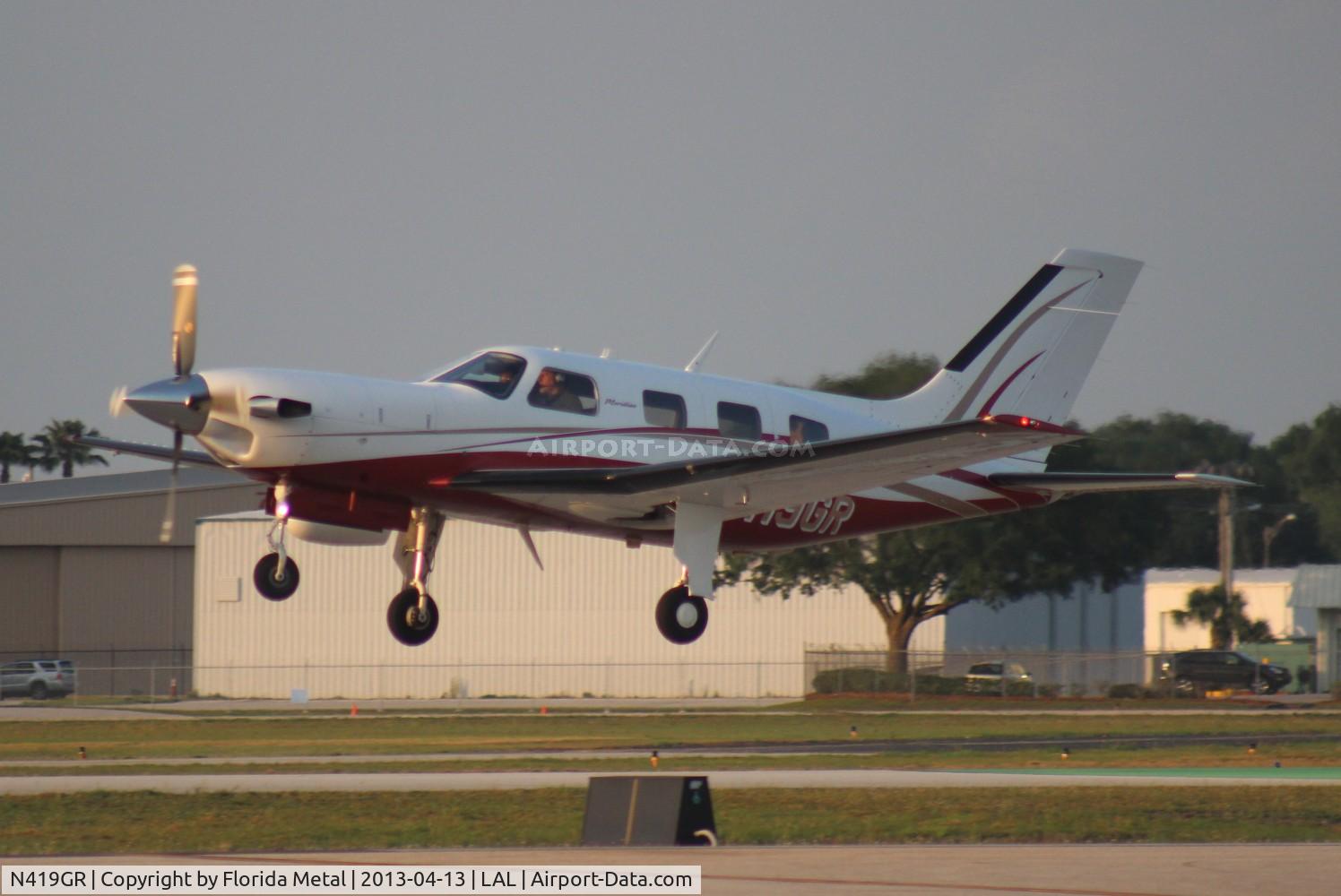 N419GR, 2006 Piper PA-46-500TP Malibu Meridian C/N 4697244, PA-46-500TP