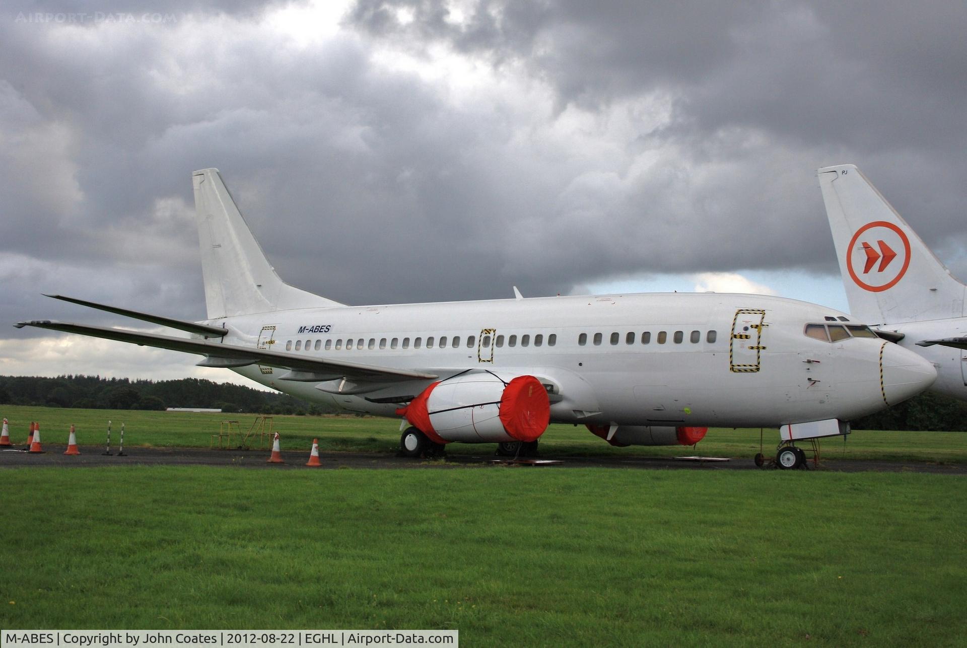 M-ABES, 1998 Boeing 737-58E C/N 29122, Stored at ATC