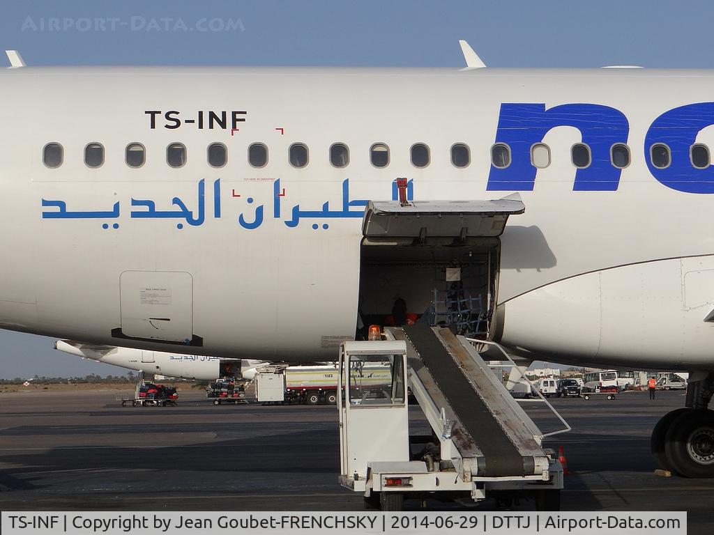 TS-INF, 1998 Airbus A320-214 C/N 937, Nouvelair