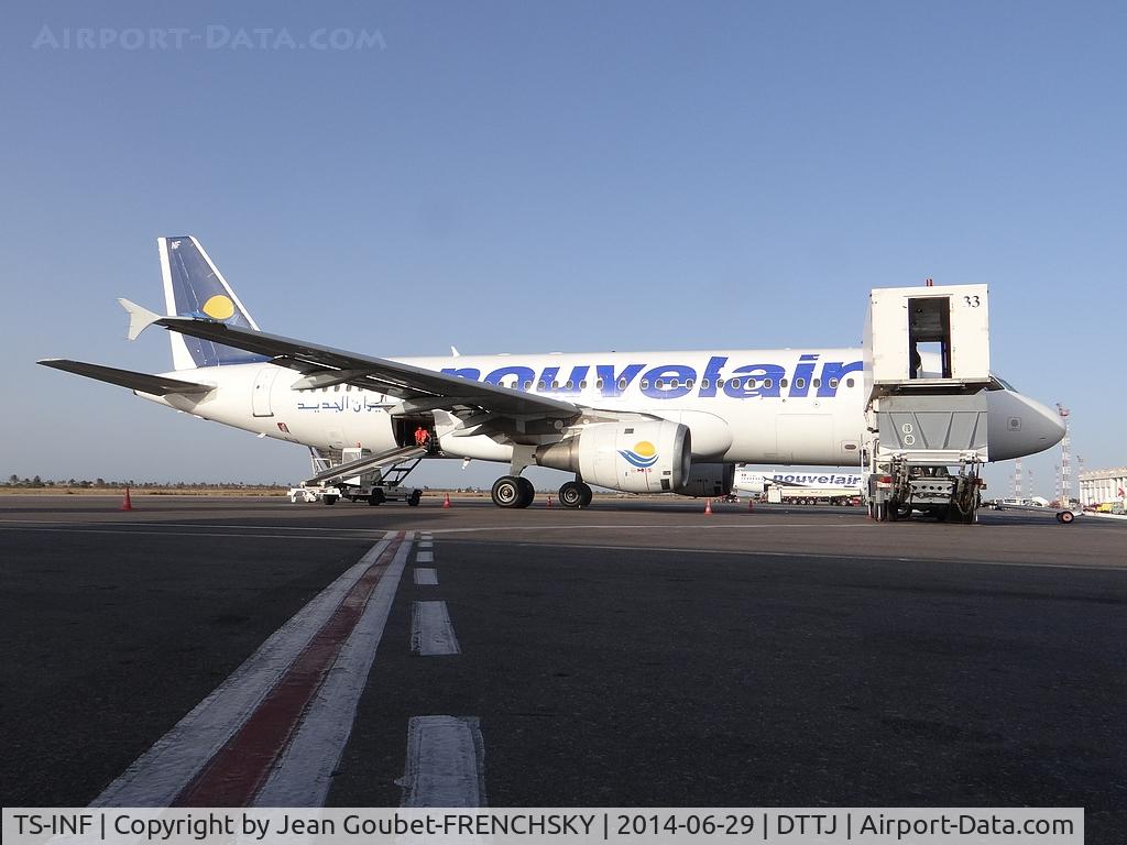 TS-INF, 1998 Airbus A320-214 C/N 937, Nouvelair