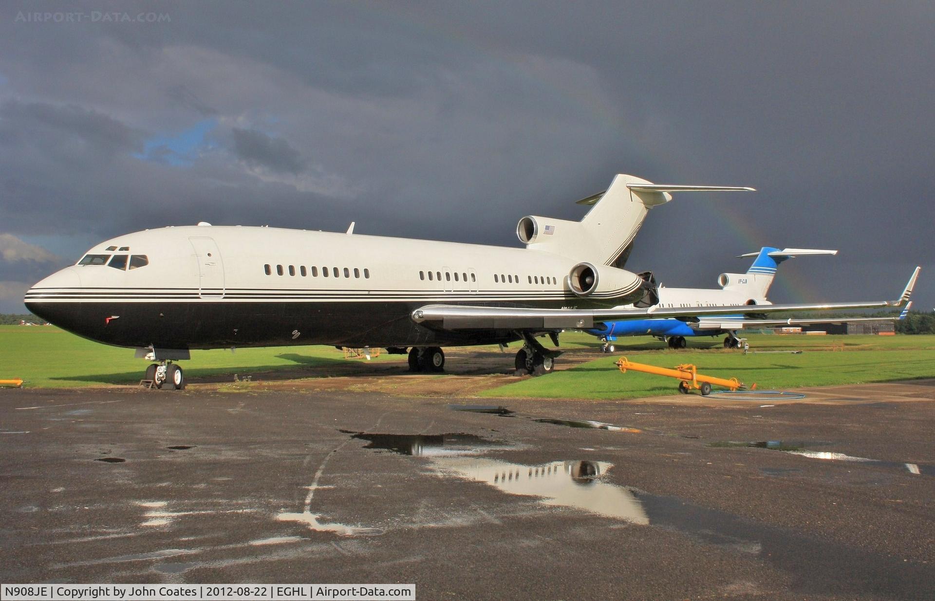 N908JE, 1969 Boeing 727-31 C/N 20115, After the storm at ATC