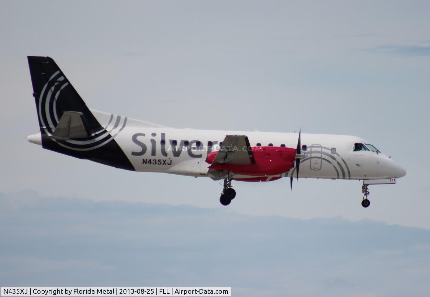 N435XJ, 1998 Saab 340B C/N 340B-435, Silver Airways Saab 340B