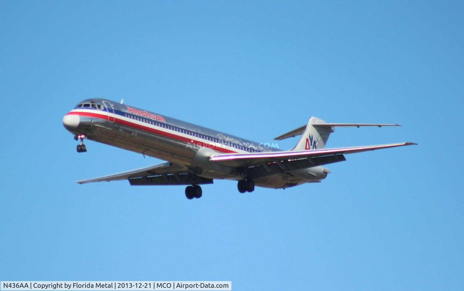 N436AA, 1987 McDonnell Douglas MD-83 (DC-9-83) C/N 49454, American MD-83