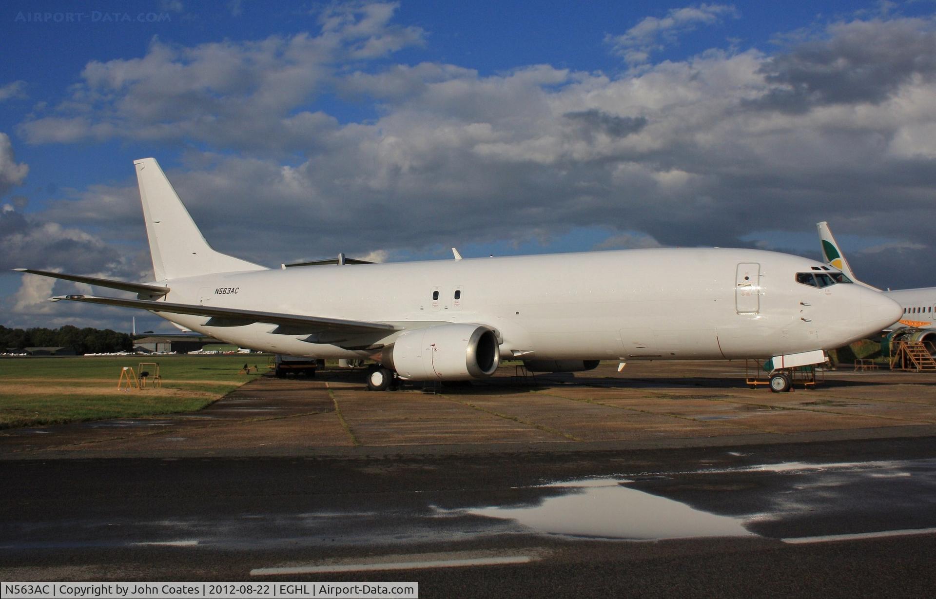N563AC, 1991 Boeing 737-408 C/N 25063, At ATC