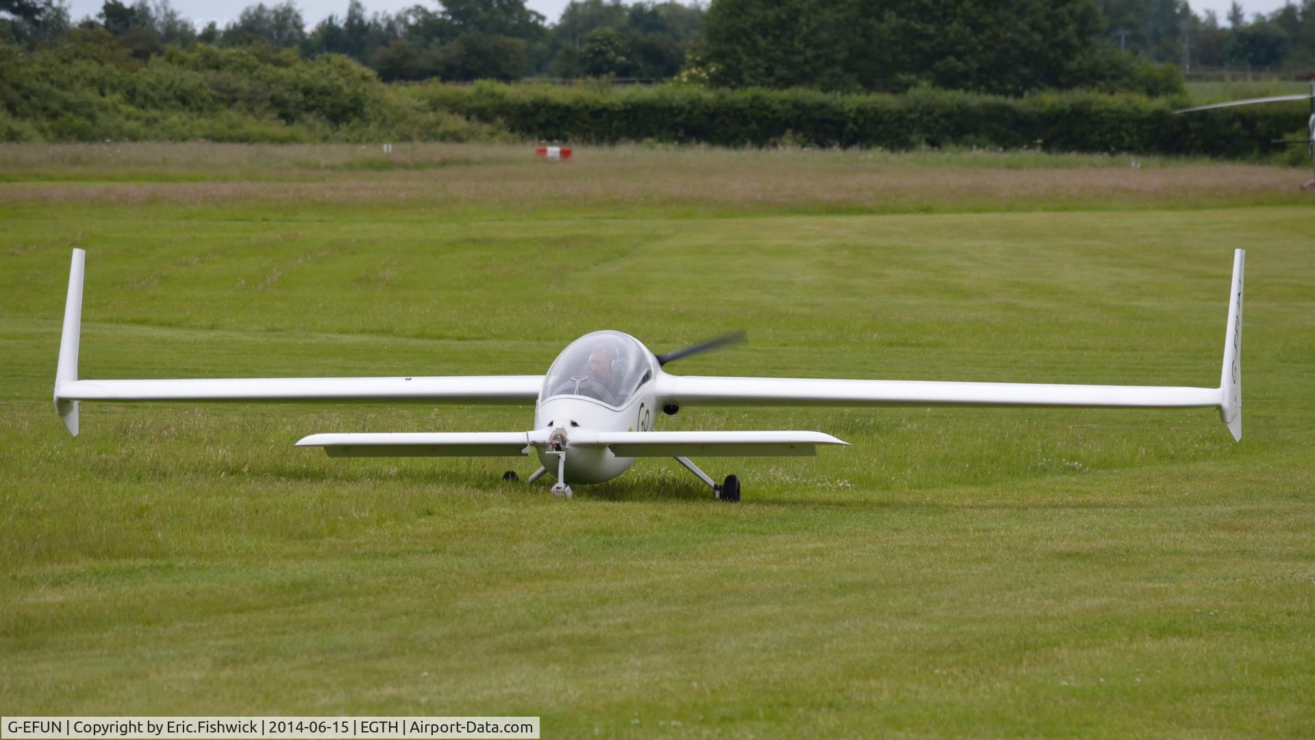G-EFUN, 2008 e-GO Aeroplanes e-GO C/N SS001, 3. G-EFUN at The Shuttleworth Collection Airshow - featuring LAA 'party in the park'
