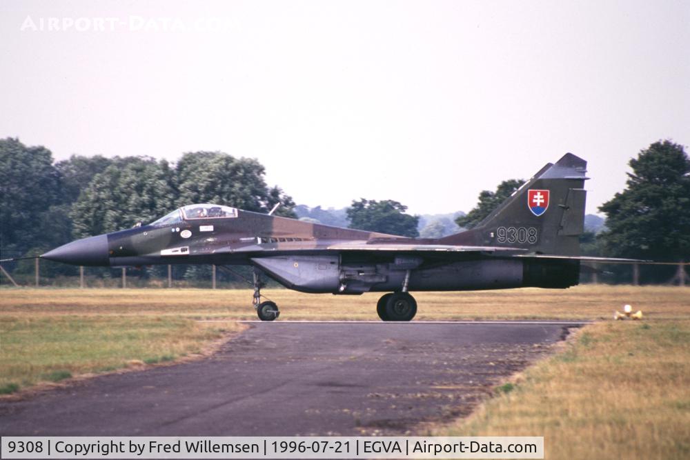 9308, Mikoyan-Gurevich MiG-29A C/N 263983, 