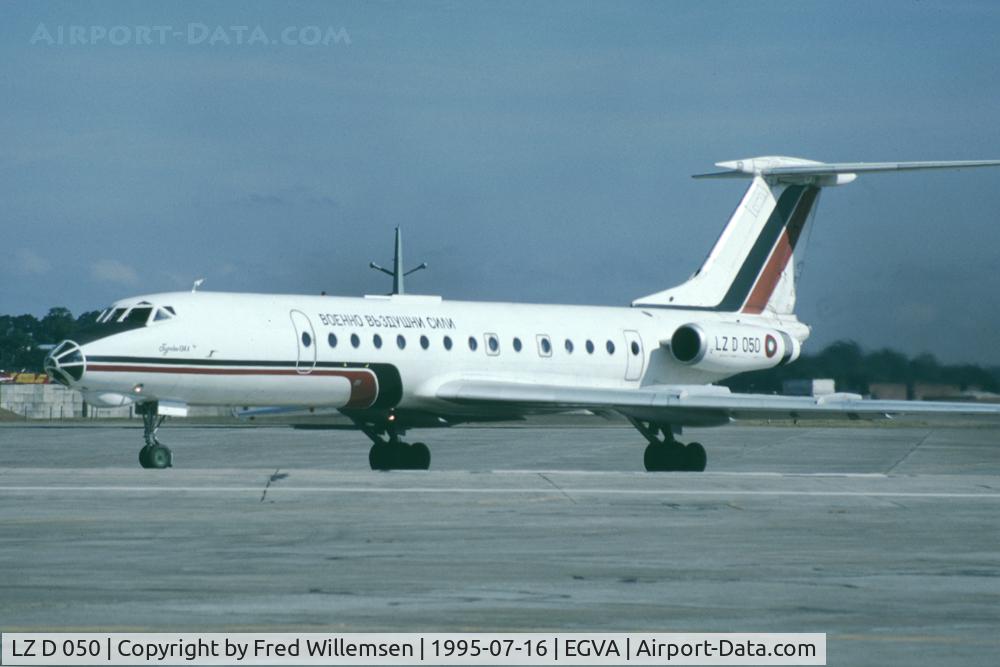 LZ D 050, 1971 Tupolev Tu-134A C/N 1351303, Bulgarian AF