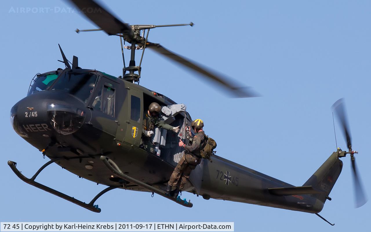 72 45, Bell (Dornier) UH-1D Iroquois (205) C/N 8365, German Army