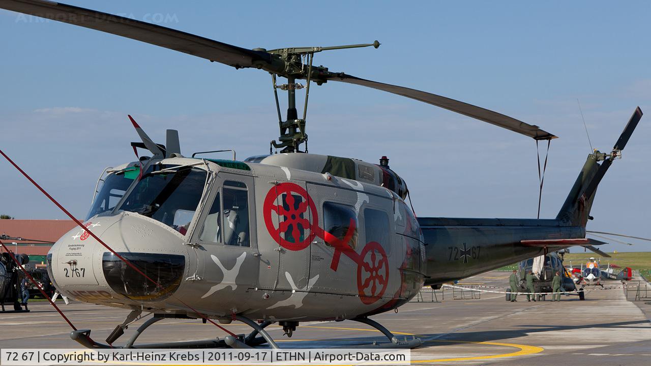 72 67, Bell (Dornier) UH-1D Iroquois (205) C/N 8387, German Army