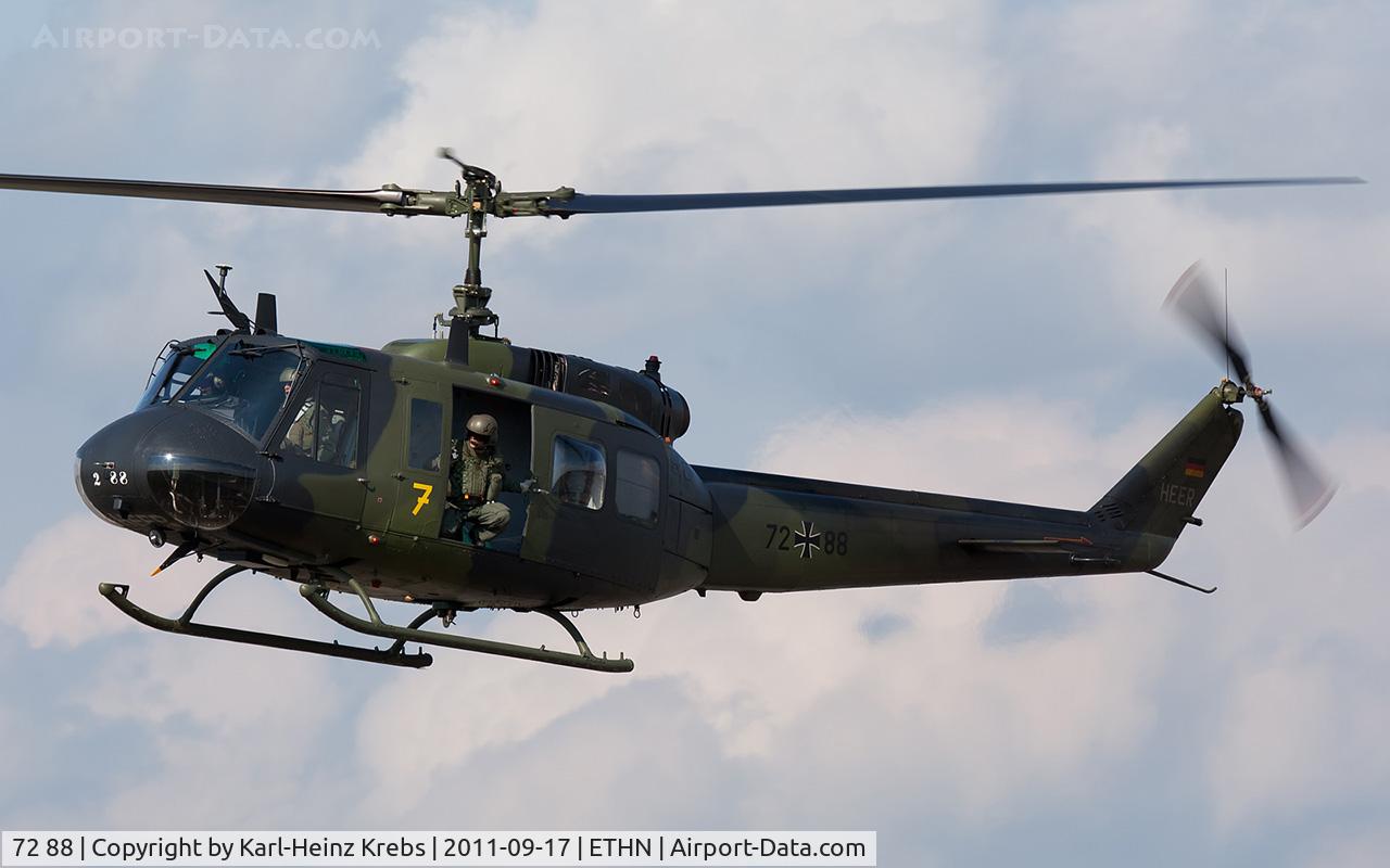 72 88, Bell (Dornier) UH-1D Iroquois (205) C/N 8408, German Army