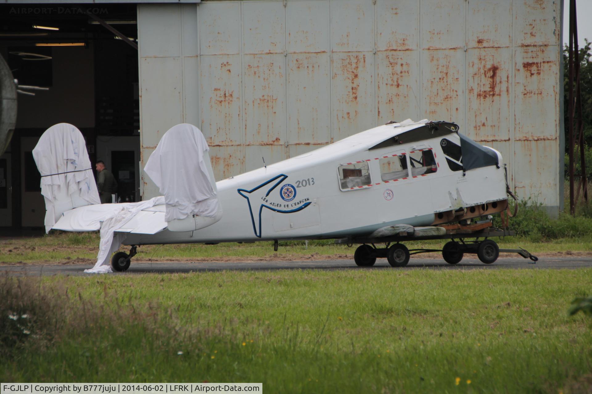 F-GJLP, Max Holste MH-1521C-1 Broussard C/N 279, at Caen