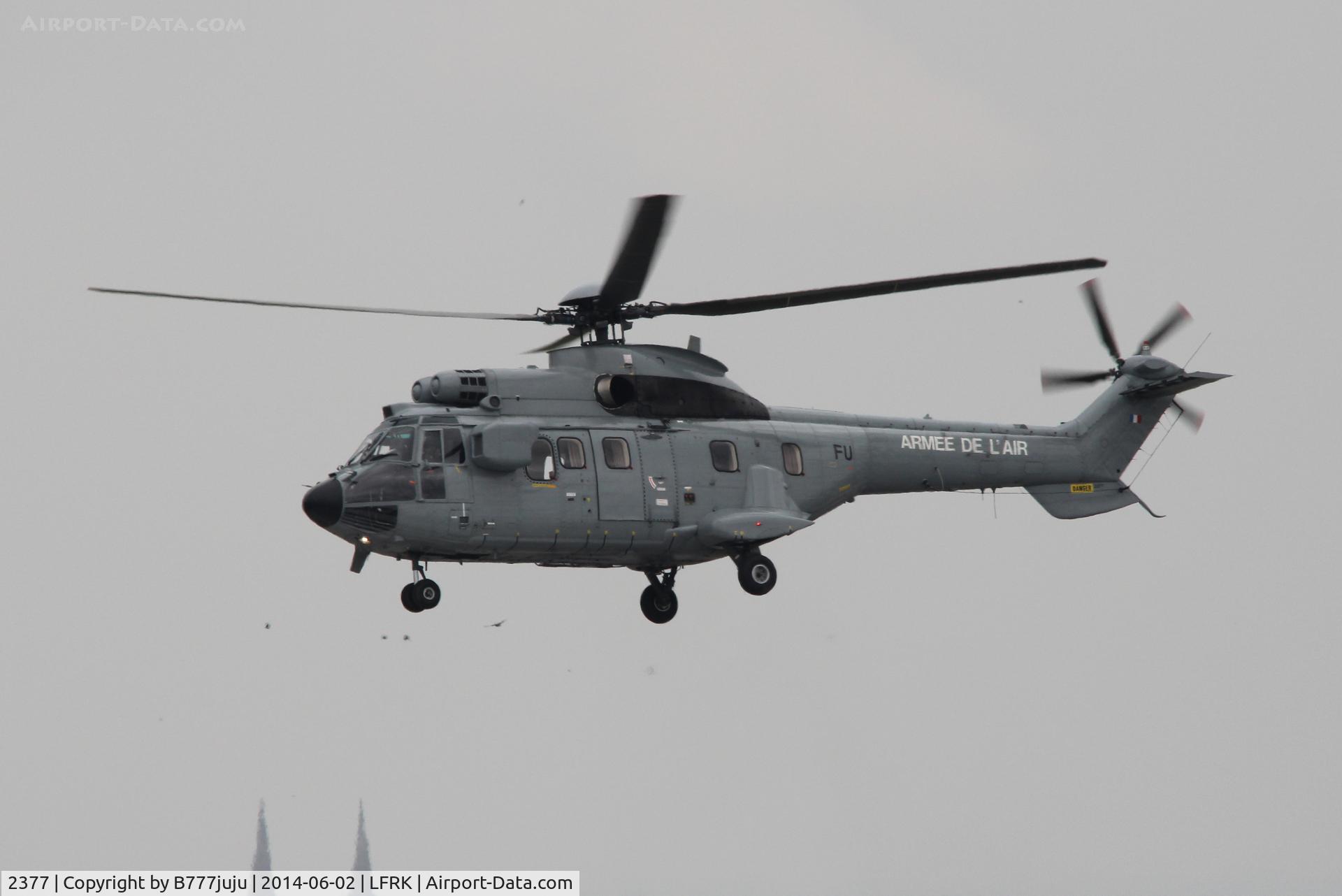 2377, Aérospatiale AS-332L-1 Super Puma Super Puma C/N 2377, at Caen