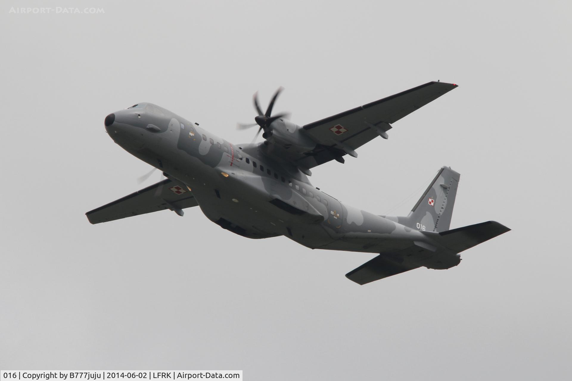 016, 2004 CASA C-295M C/N S-018, at Caen