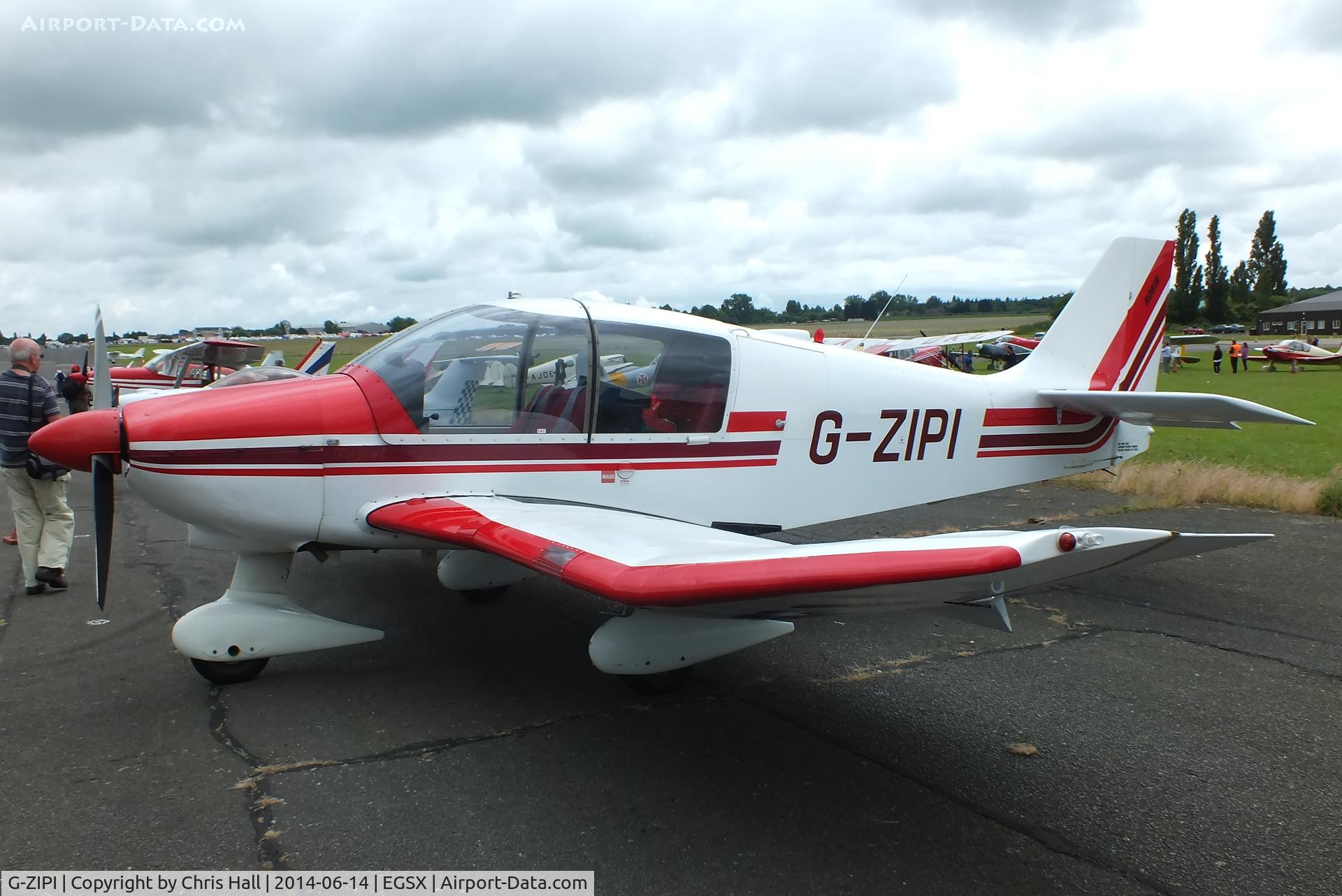 G-ZIPI, 1982 Robin DR-400-180 Regent Regent C/N 1557, at the Air Britain fly in