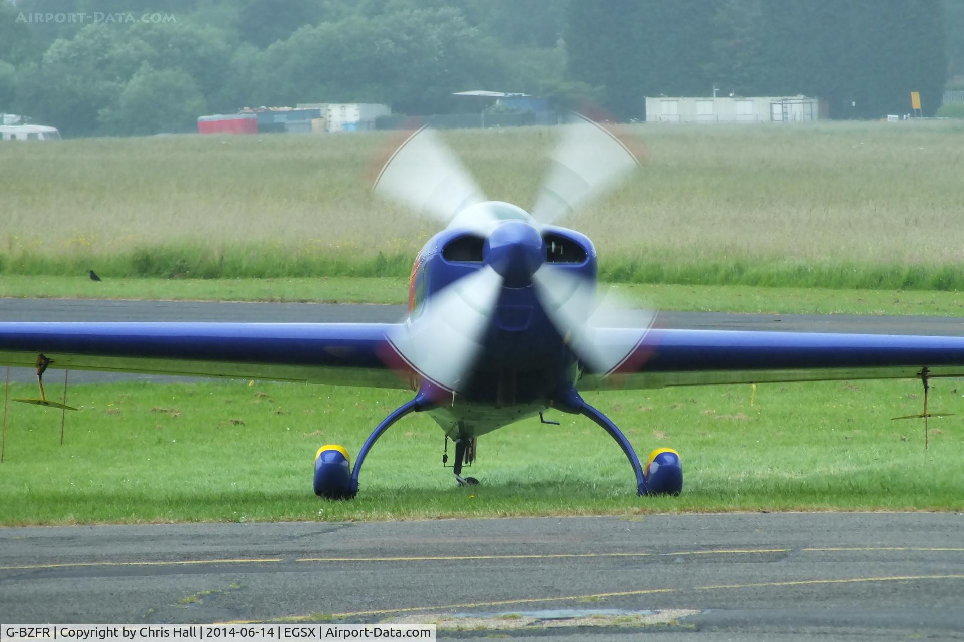 G-BZFR, 2000 Extra EA-300L C/N 203, at the Air Britain fly in
