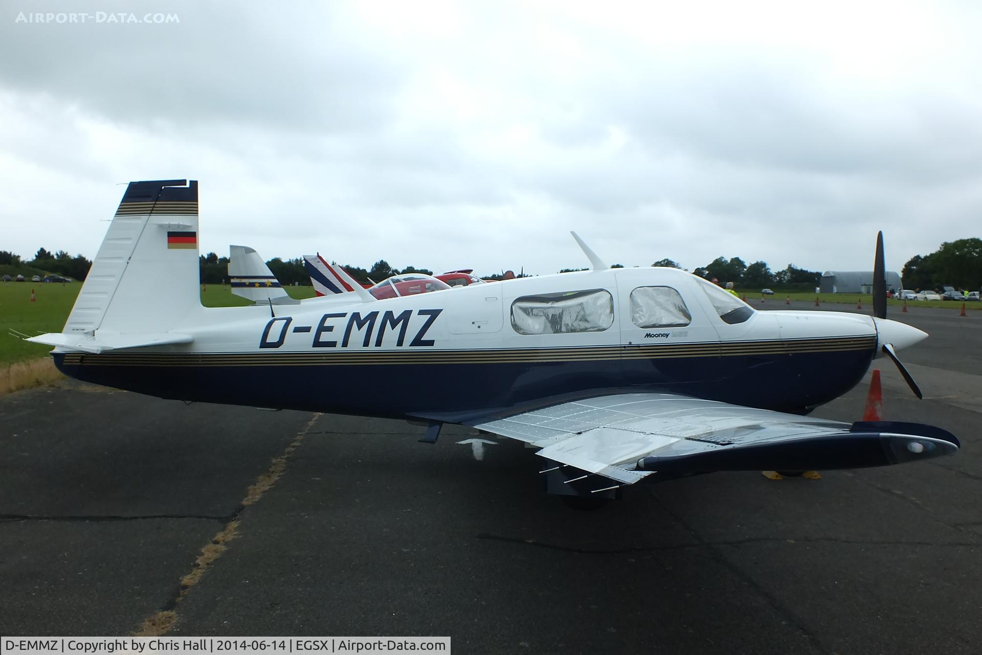 D-EMMZ, Mooney M.20J 205 C/N 24-3367, at the Air Britain fly in