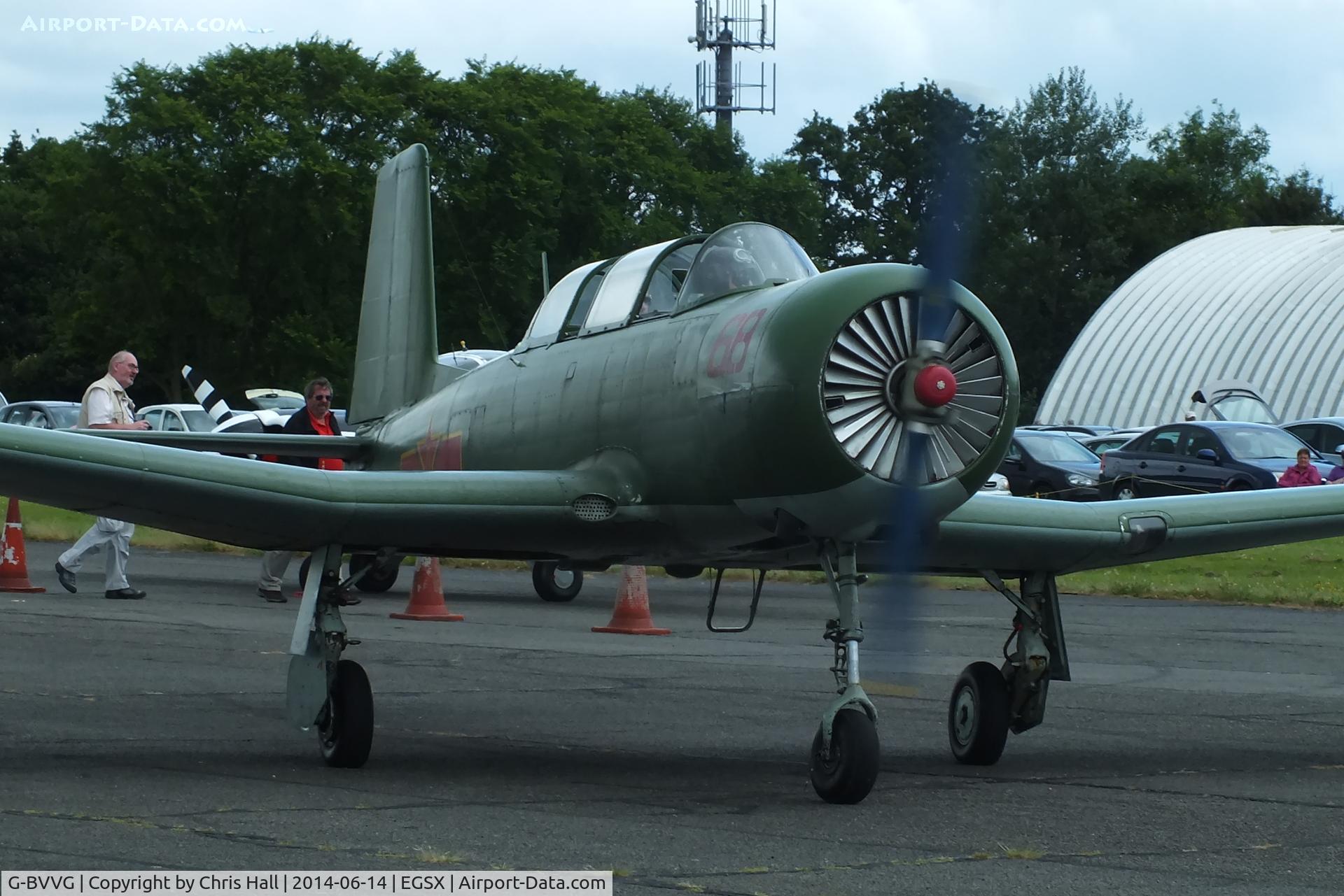 G-BVVG, 1966 Nanchang CJ-6A Chujiao C/N 2751219, at the Air Britain fly in
