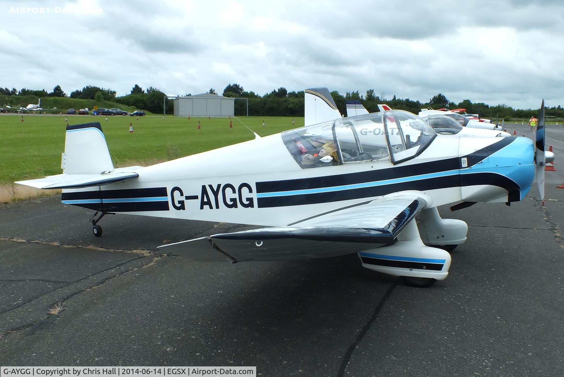 G-AYGG, 1960 Jodel (Wassmer) D-120 Paris-Nice C/N 184, at the Air Britain fly in