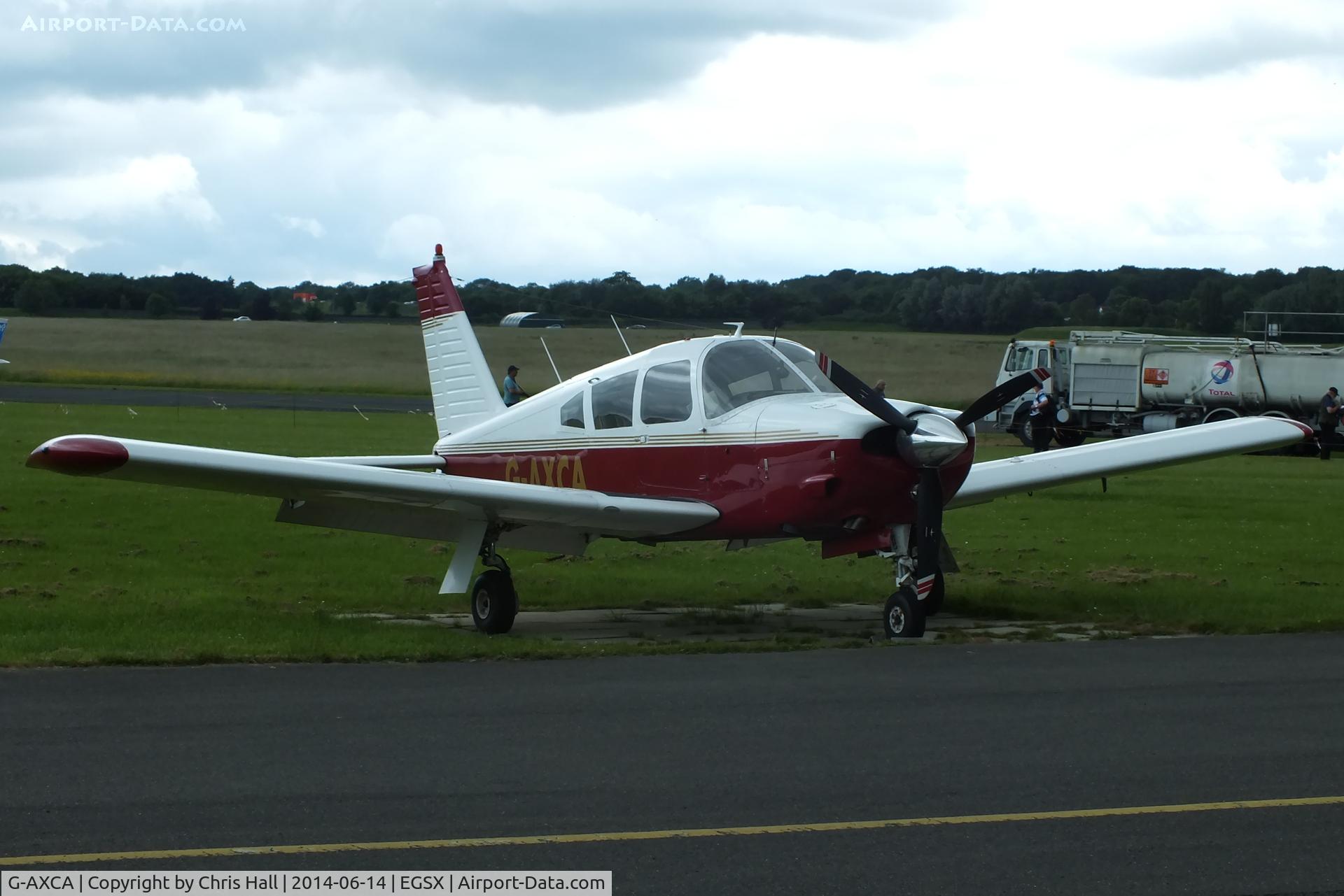 G-AXCA, 1969 Piper PA-28R-200 Cherokee Arrow C/N 28R-35053, at the Air Britain fly in