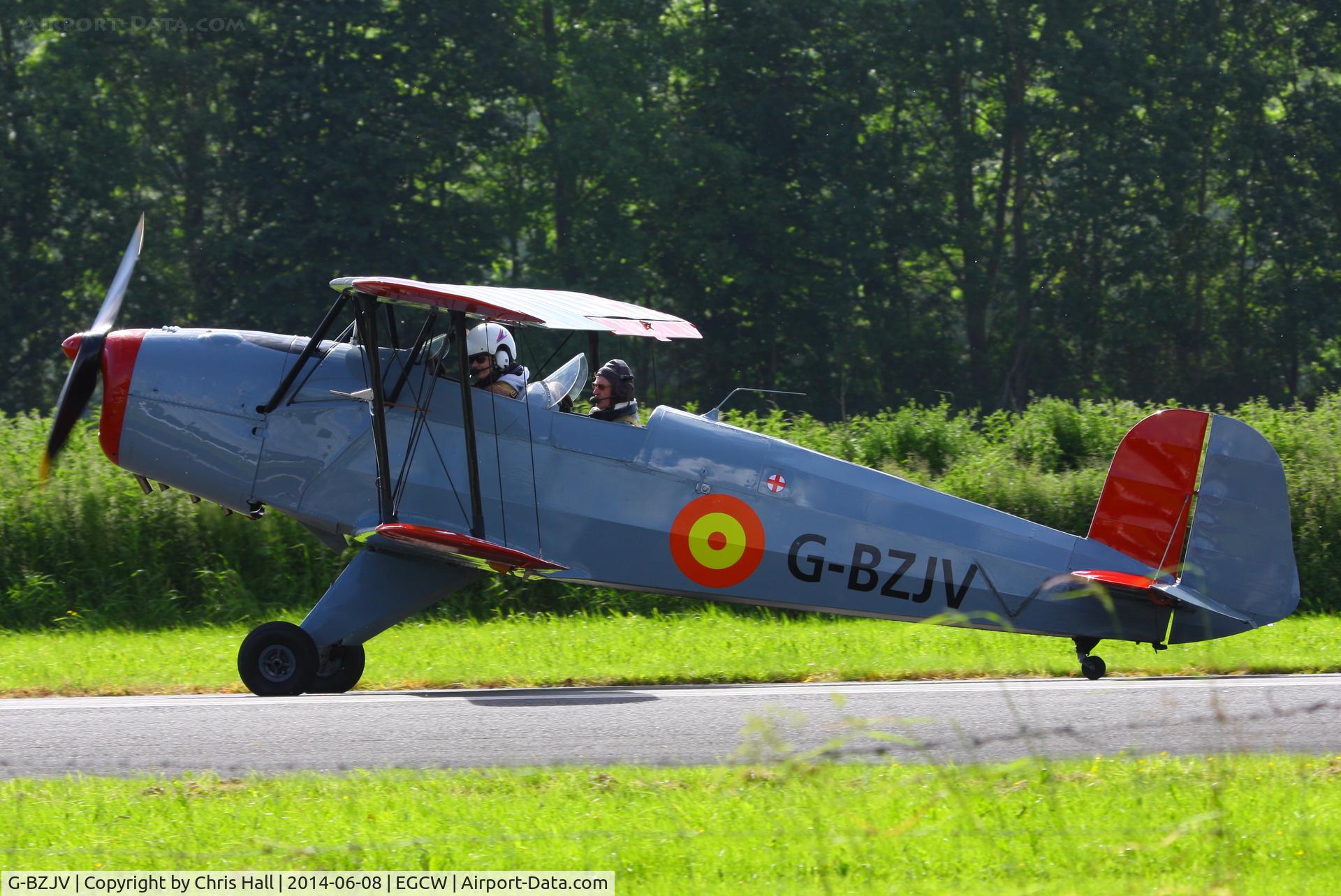 G-BZJV, 1957 CASA 1-131E Srs 1000 C/N 1075, at the Bob Jones Memorial Airshow, Welshpool
