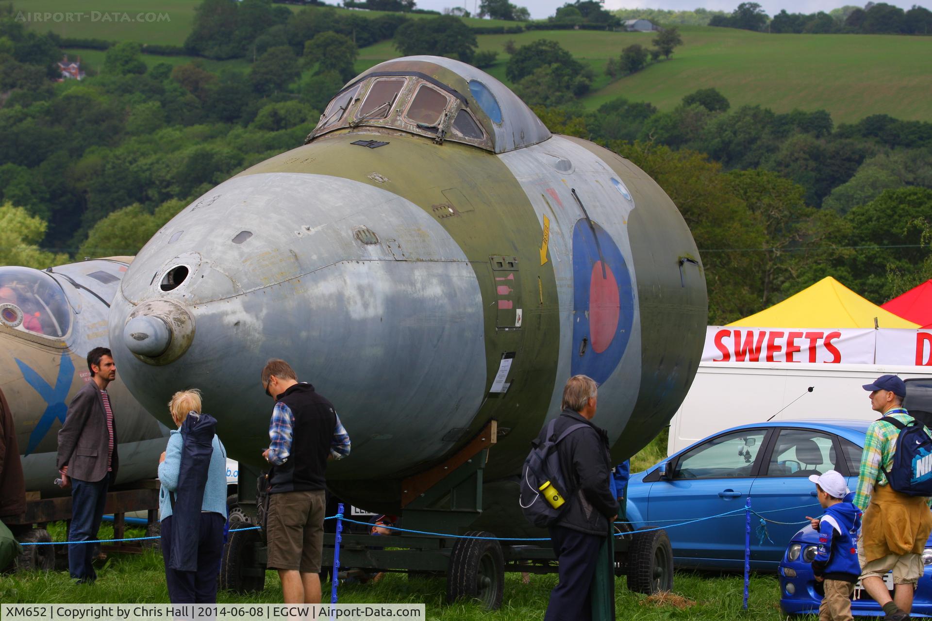 XM652, 1964 Avro Vulcan B.2A C/N Set 84, at the Bob Jones Memorial Airshow, Welshpool